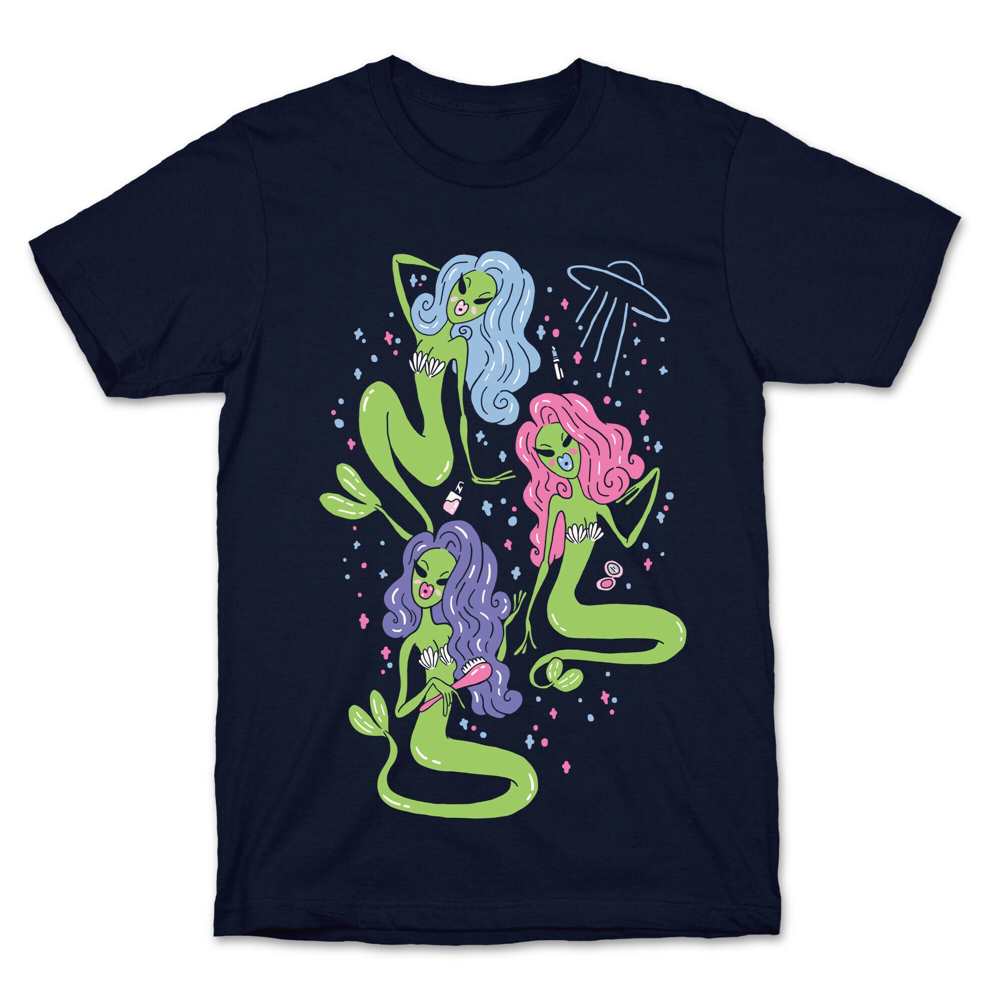 Mermaid Martians T-Shirt